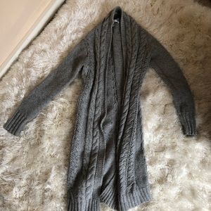 Max studio sweater duster